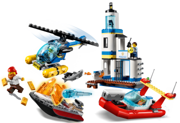 LEGO City Kustpolitie En Brandmissie 60308