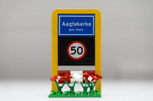 Plaatsnaambord Aagtekerke