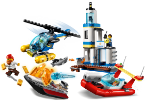 LEGO City Kustpolitie En Brandmissie 60308