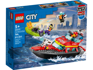 LEGO City Reddingsboot Brand 60373