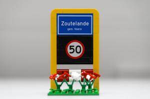Plaatsnaambord Zoutelande